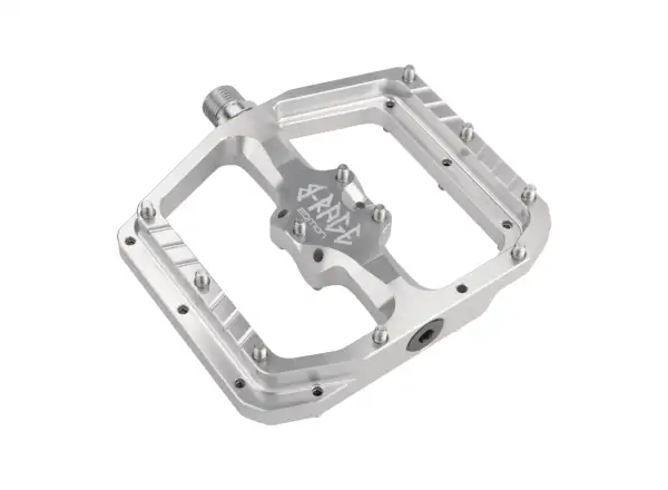 Burgtec Penthouse MK5 B-Rage Edition platformové pedále Rhodium Silver