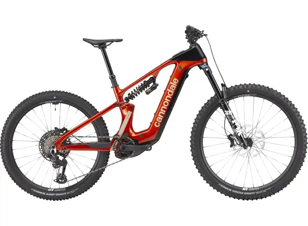 Cannondale Moterra Carbon LT 1 celoodpružený elektrobicykel Fire Orange (FOR)