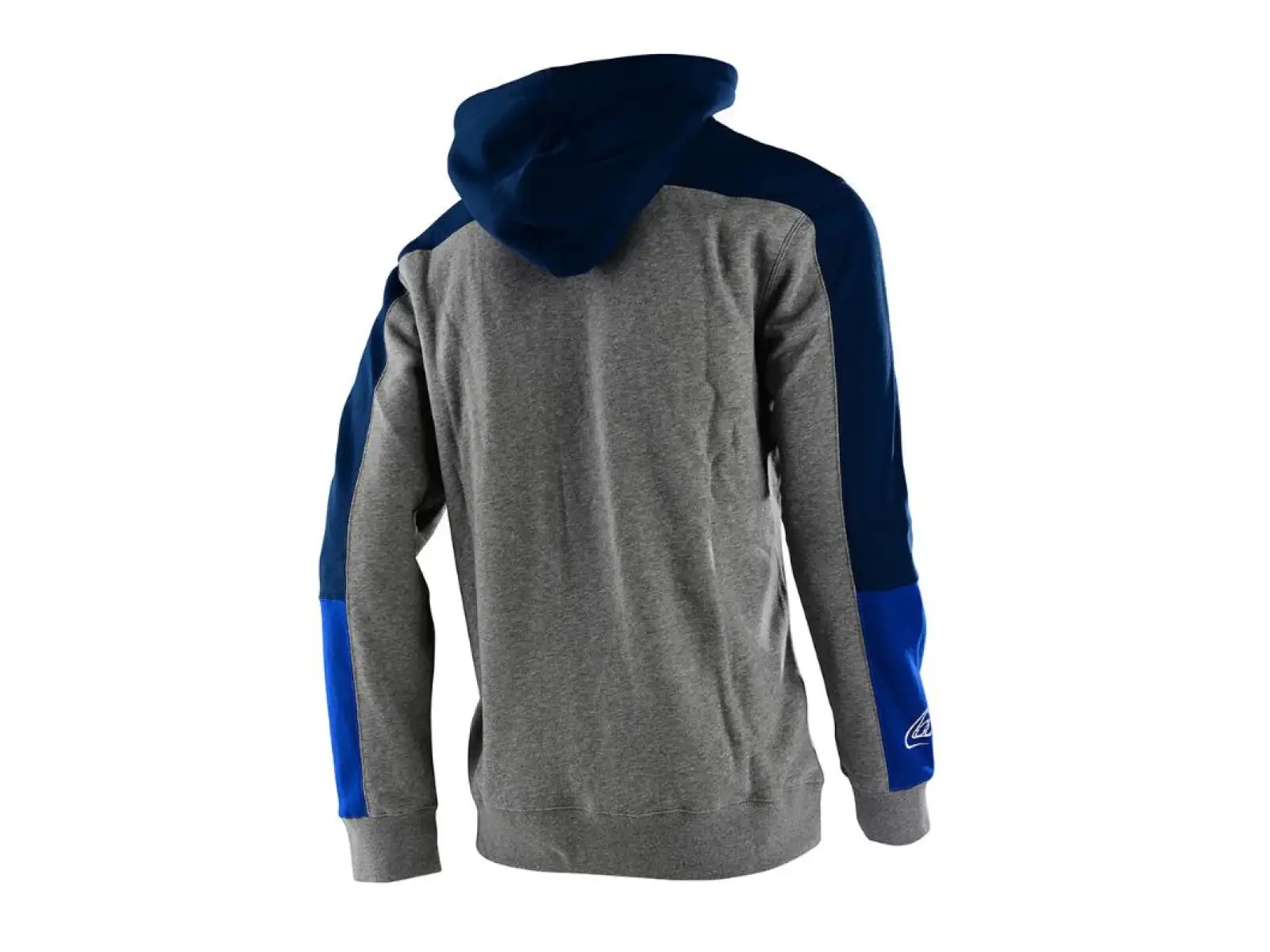 Troy Lee Designs Holeshot Pánska mikina Heather Gray/Blue
