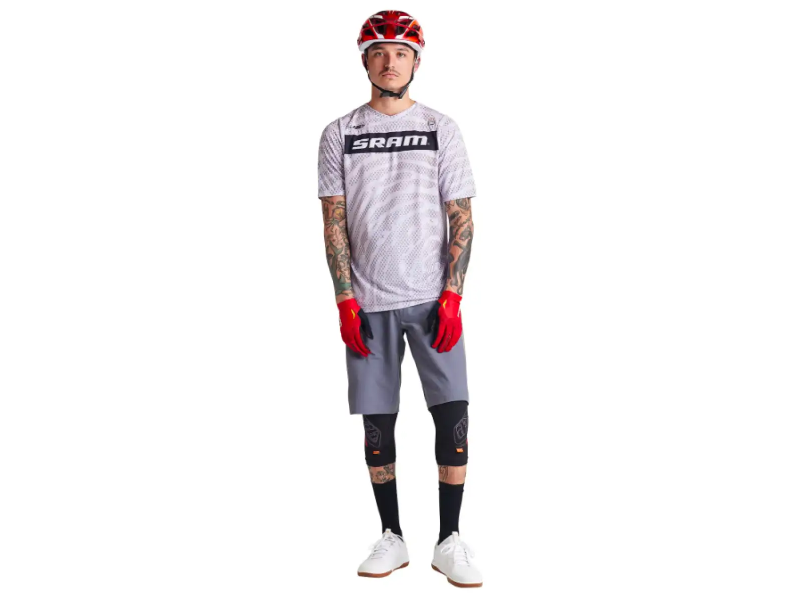 Troy Lee Designs Skyline Air SRAM pánsky dres krátky rukávRoots Cement