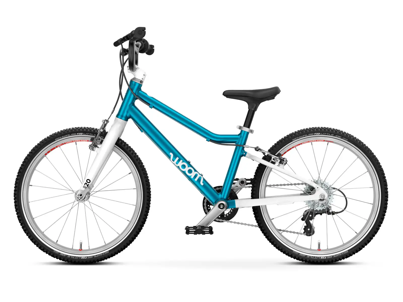 Woom GO 4 detský bicykel 20" Metallic Blue