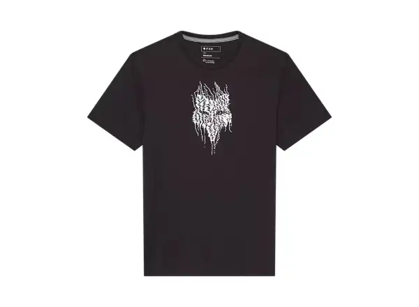 Fox Bark Tech pánske tričko krátky rukáv Black