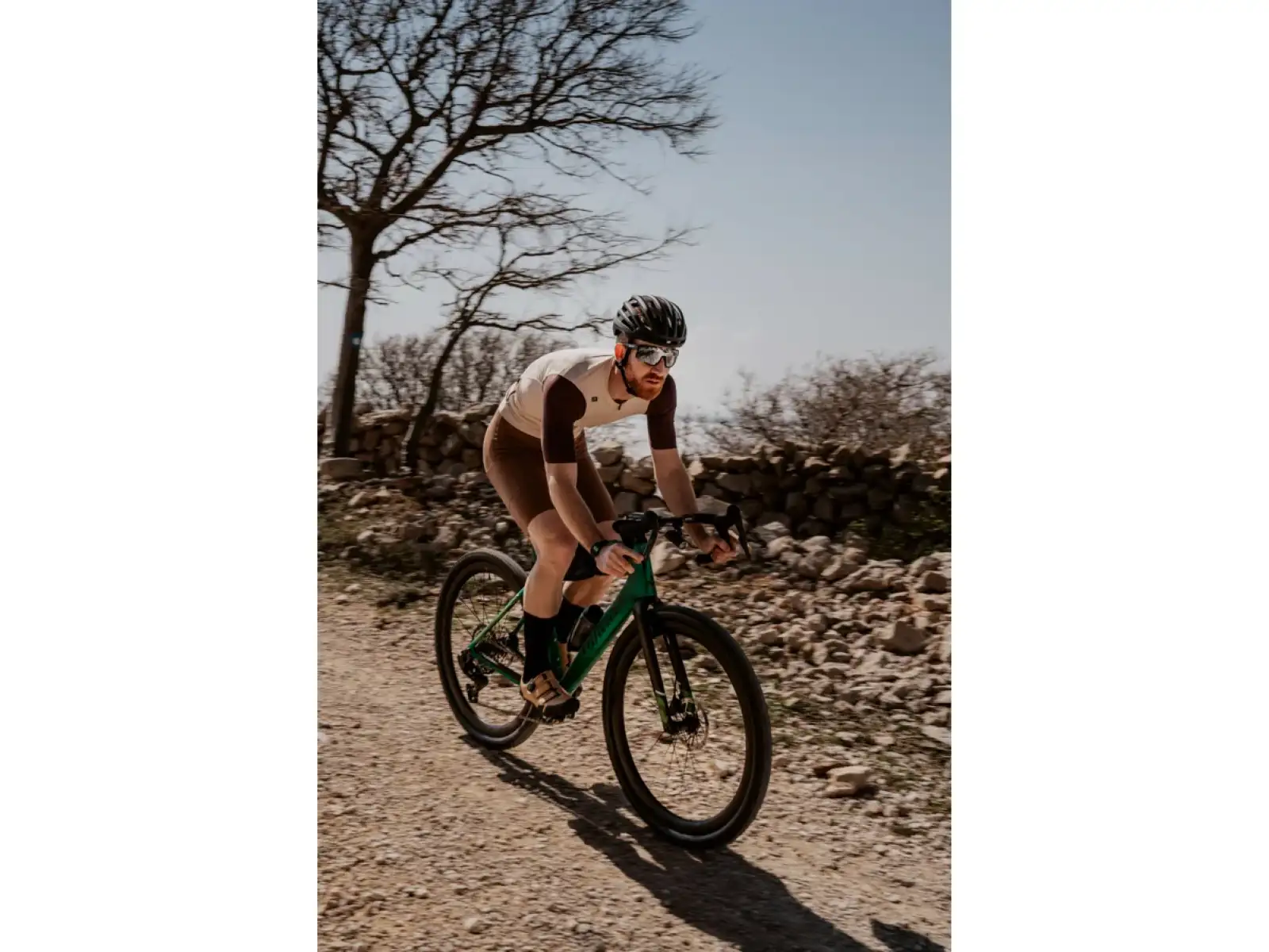 Force Zenith cyklistické okuliare čierne/čierne zrkadlové sklo