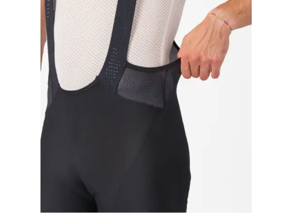 Castelli Endurance 4 pánske kraťasy s vložkou a trakmi Black