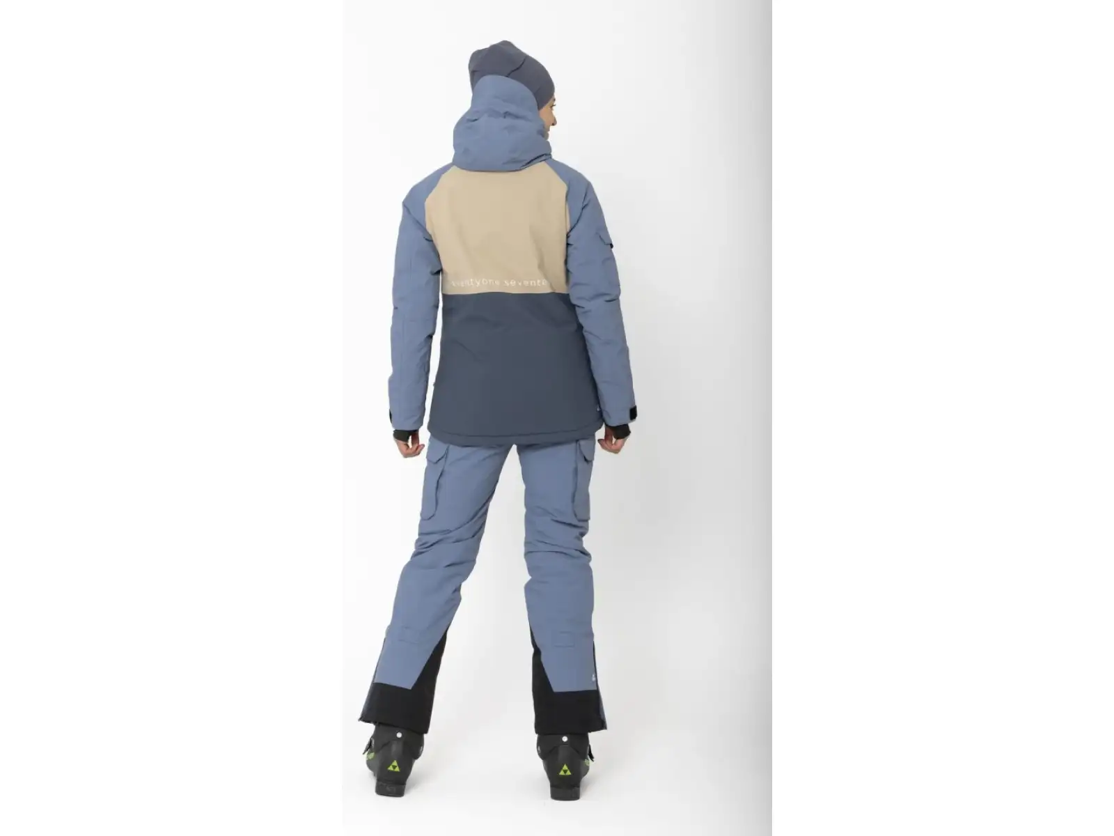 2117 of Sweden Nelkerim dámska lyžiarska bunda Dusty Blue