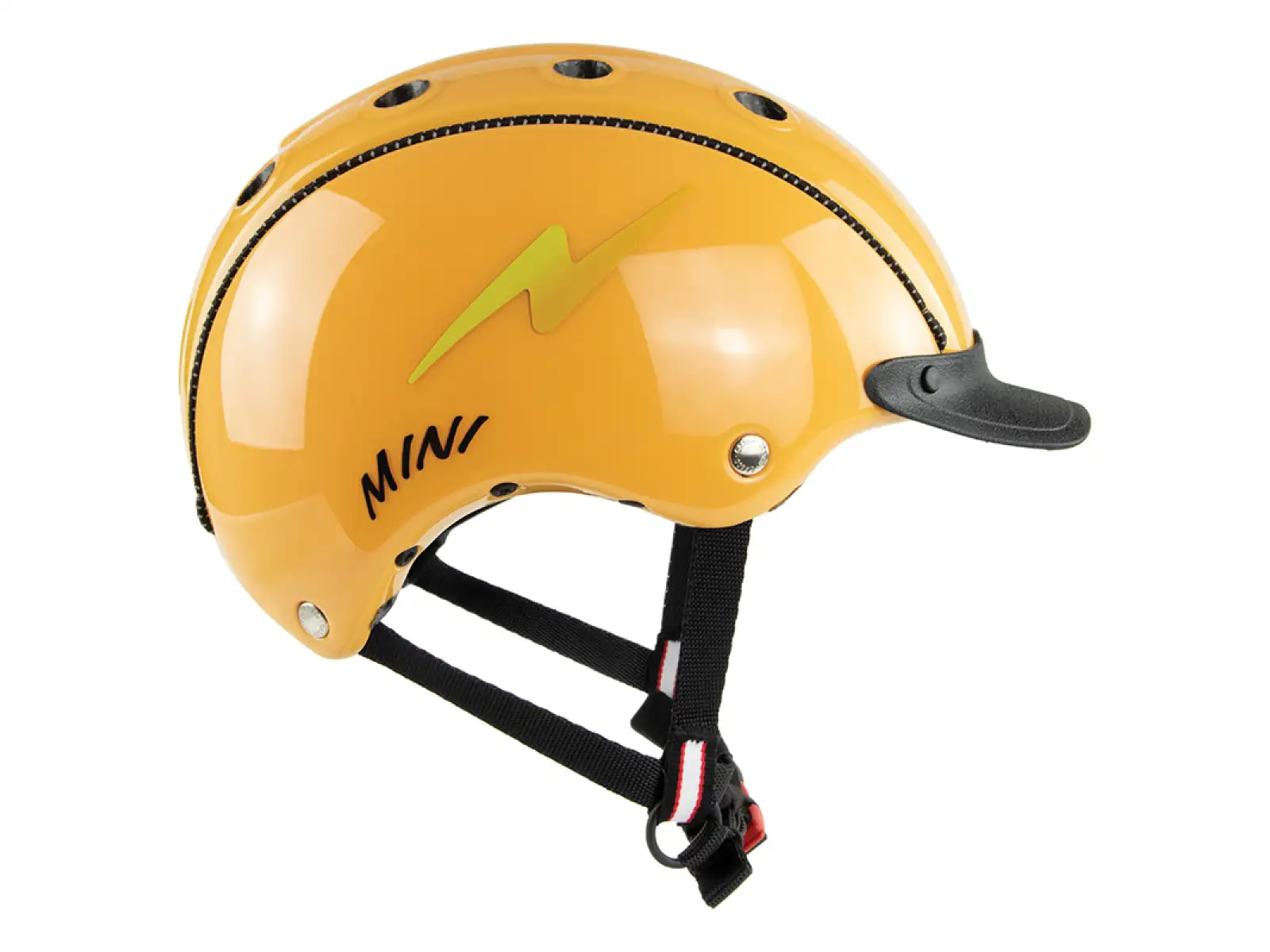 Casco MINI2 detská prilba Yellow Flash