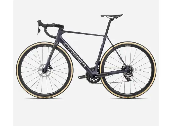 Orbea Orca M21eLTD PWR cestný bicykel Tanzanite/Carbon Raw