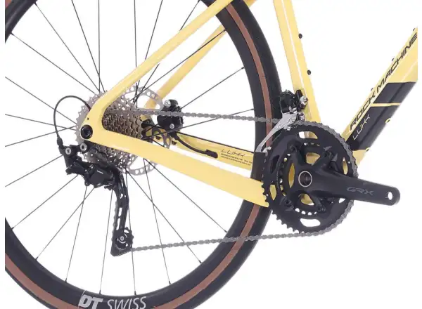 Rock Machine Lukk CR 60 gravel bicykel Gloss Sulfur Yellow