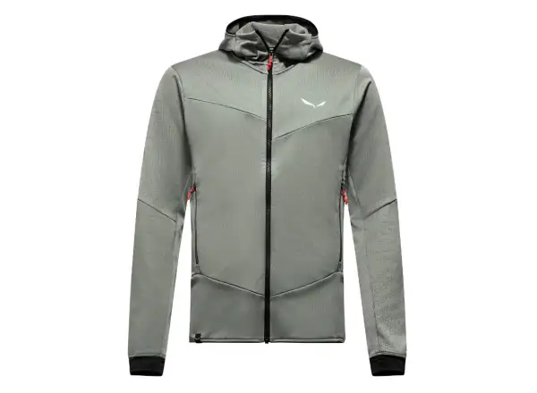 Salewa Sella Crevasse Hooded pánska mikina Shadow
