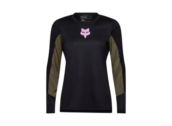 Fox Defend Park dámsky dres dlhý rukáv Black