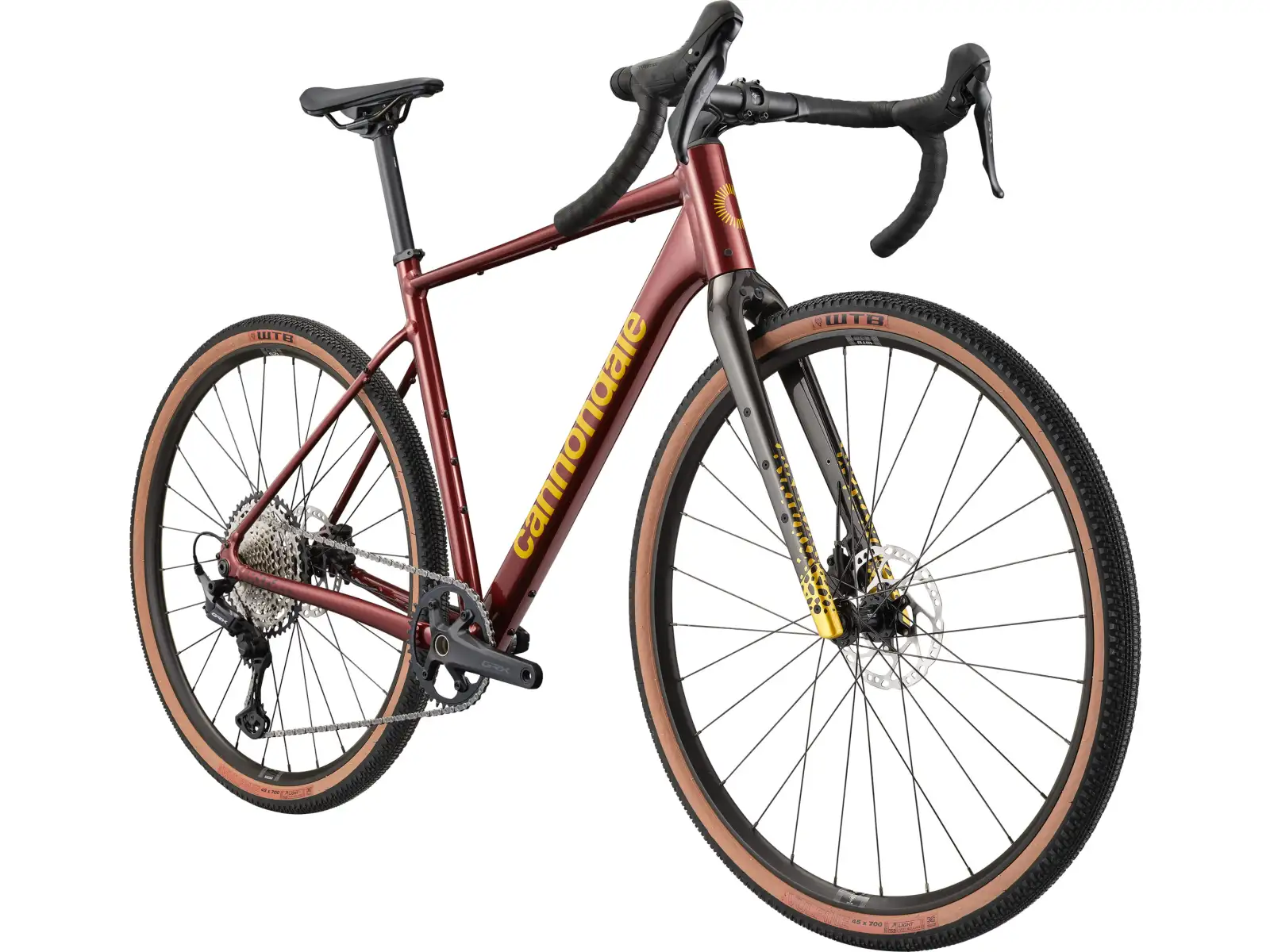 Cannondale Topstone CAAD 1 GRX 1X gravel bicykel Wine Red