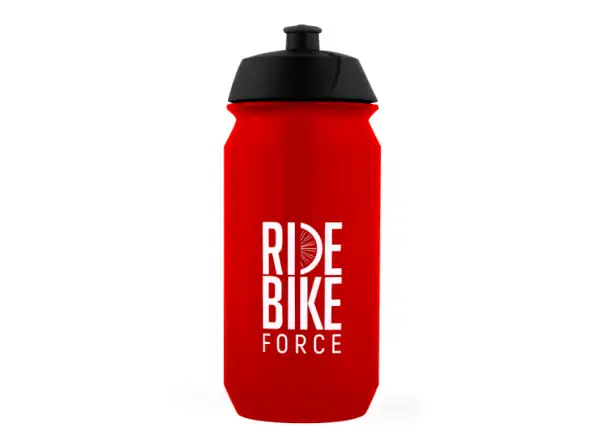 Force Ride Bike cyklistická fľaša 500 ml červená/biela