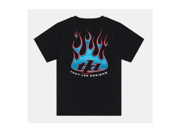 Troy Lee Designs Torched tričko krátky rukáv Black