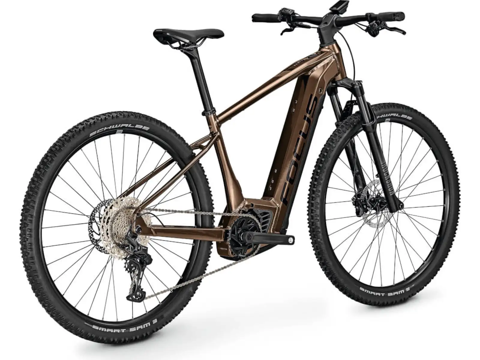 Focus Jarifa2 6,8 DI 750Wh horský elektrobicykel zlatohnedý