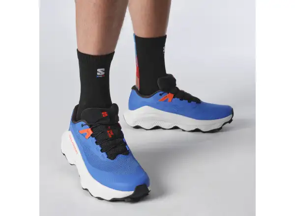 Salomon Ultra Glide 3 pánska bežecká obuv French Blue/Lunar Rock/Cherry Tomato