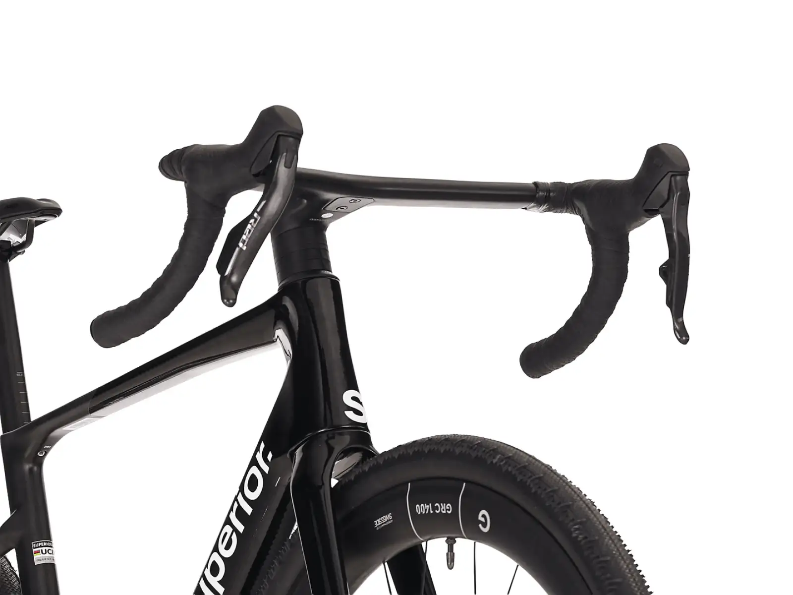 Superior XR 9.9 GR gravel bicykel Gloss Black/Carbon