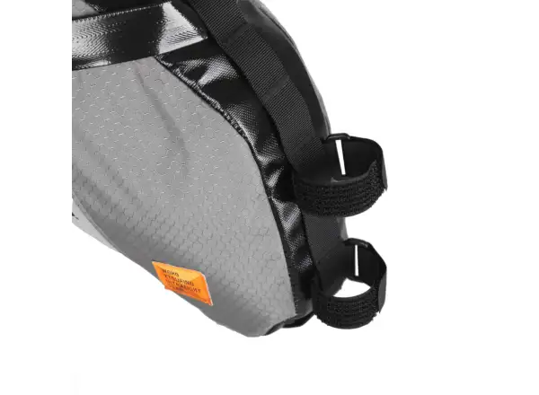 Woho X-Tourning Dry Bag sedlová taška 8-12 l Honeycomb Iron grey veľkosť 2,5 mm M