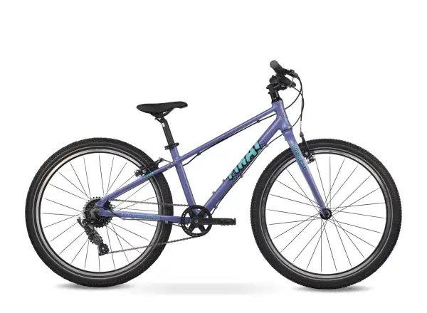 Fíha 24 AuraBlazer detský bicykel fialový