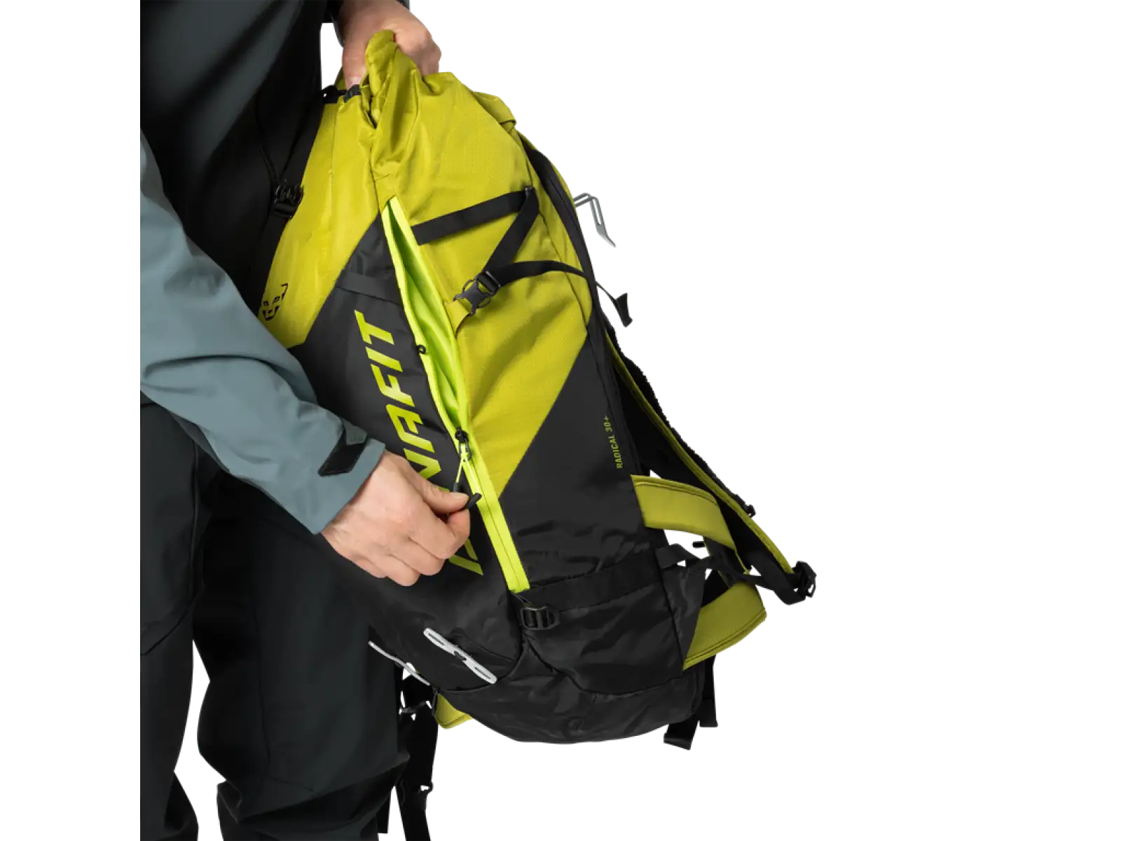 Dynafit Radical 30+ skialpinistický batoh 30 l Golden Lime/Black Out