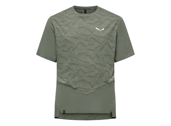 Salewa Pedroc Tech Dry pánske tričko krátky rukáv Foaded green