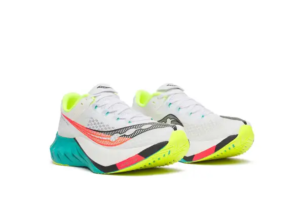 Saucony Endorphin Pro 4 pánska bežecká obuv white/mutant