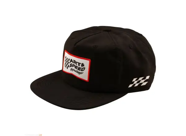 Troy Lee Designs Unstructured Winners Circle šiltovka Black