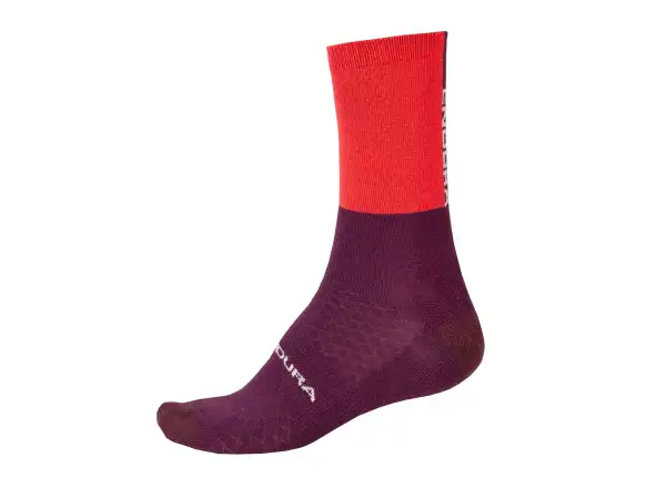Ponožky Endura BaaBaa Merino Pomegranate