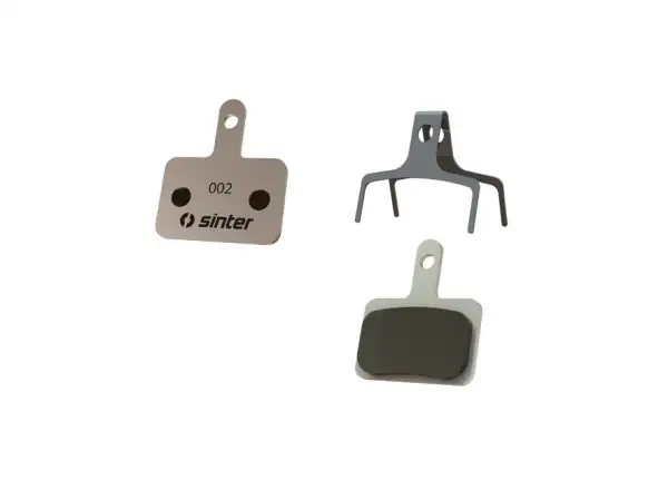 Sinter Shimano B Type brzdové doštičky polymér červená