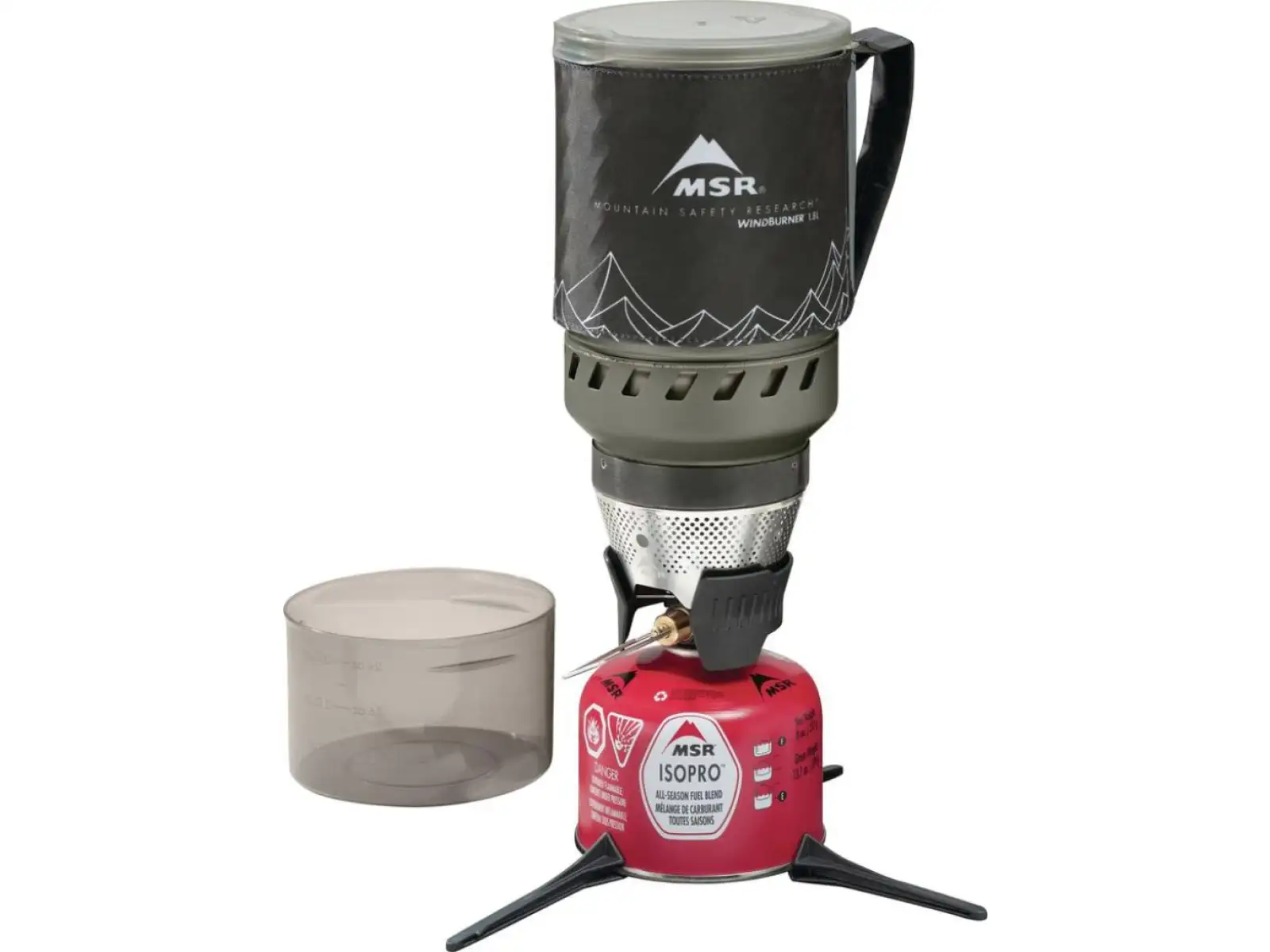 MSR WindBurner 1l Hrnec s tepelným výměníkom