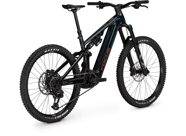 Focus SAM 8 600Wh celoodpružený elektrobicykel Classicgreen / Obsidianblack