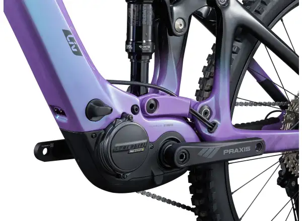 Liv Intrigue X Advanced E+ Elite 2 celoodpružený elektrobicykel Digital Blurple