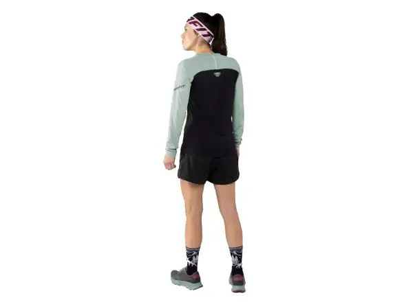 Dynafit Alpine Pro dámske tričko dlhý rukáv Black Out/Jadelite