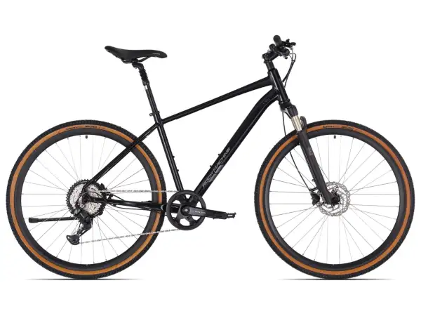 Rock Machine Rokk SL trekingový bicykel Matte Black