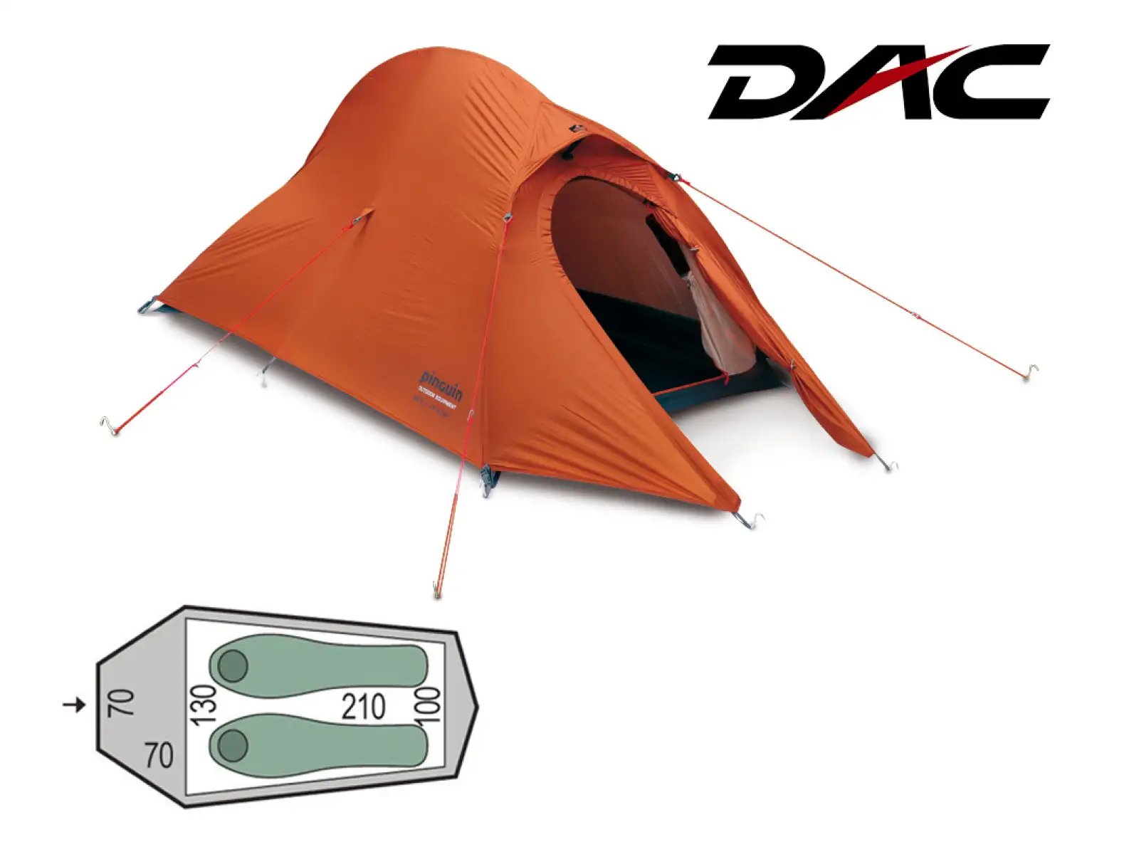 Pinguin Arris Extreme DAC Stan pre 2 osoby