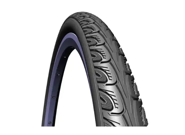 Mitas Hook 700x35C trekingový plášť drôt čierna