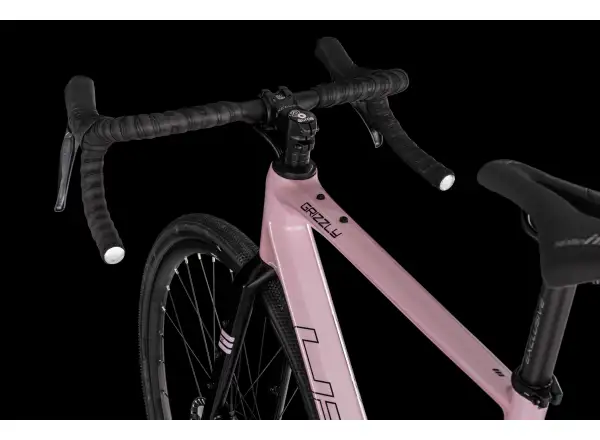 4Ever Grizzly Elite gravel bicykel coral / black