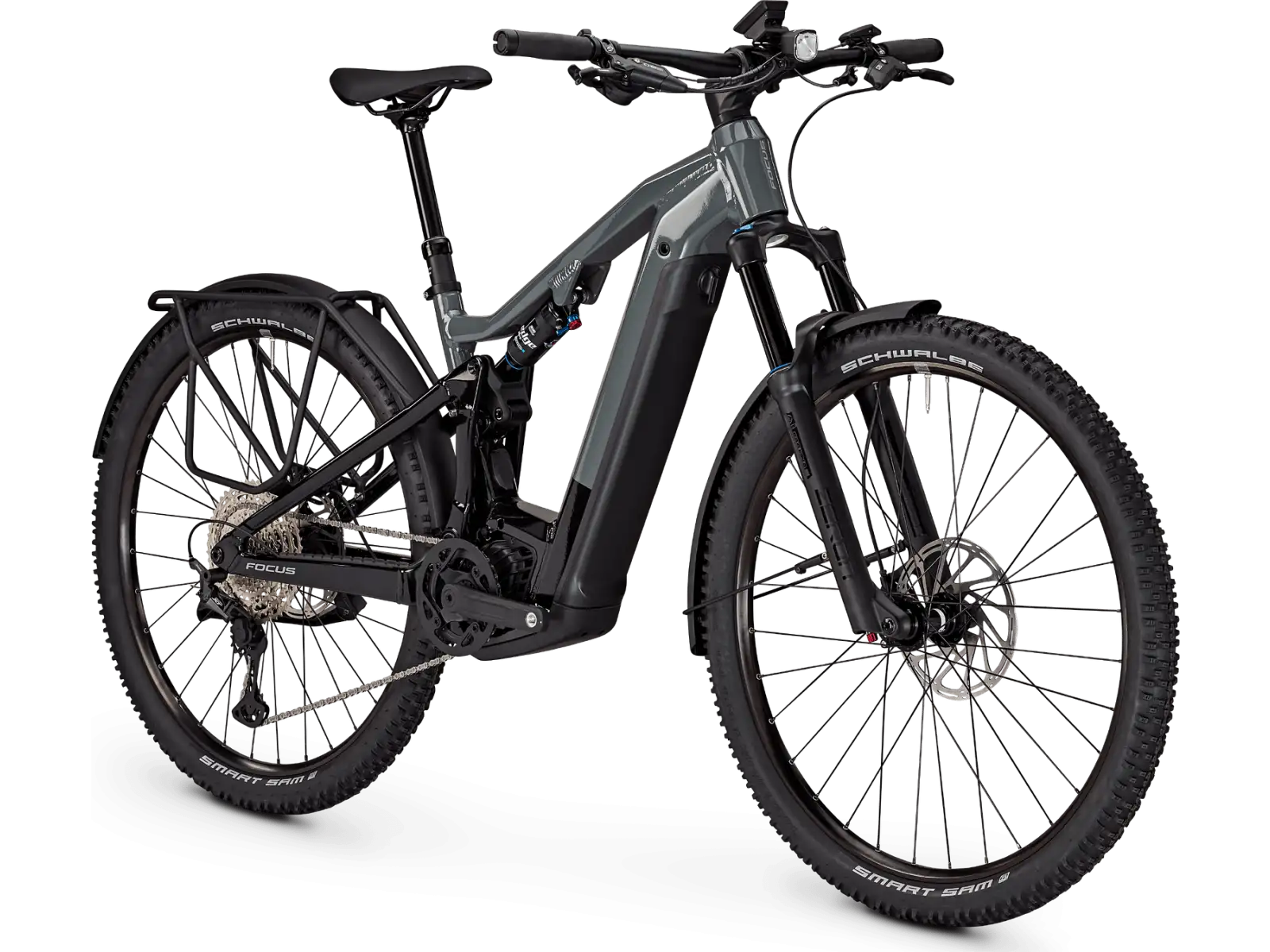 Focus Thron2 6.8 EQP DI 625 Wh celoodpružený elektrobicykel Slategrey/Magicblack