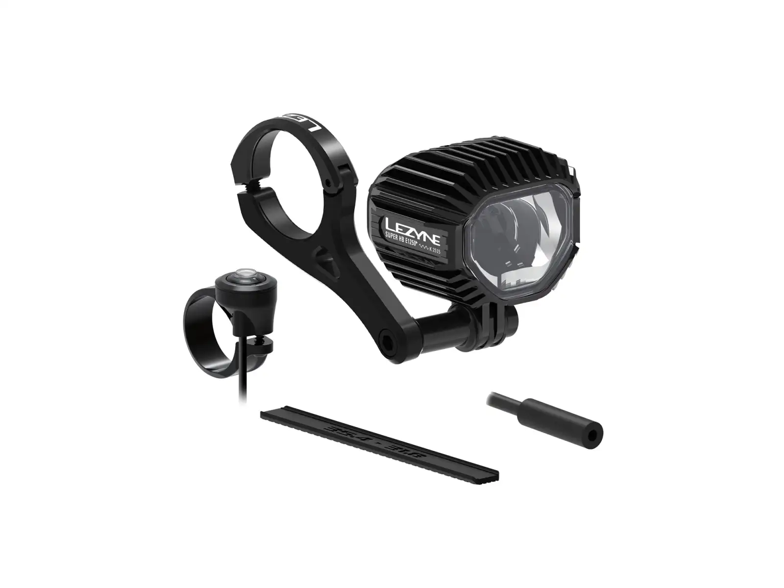 Lezyne E-Bike Super HB StVZO E1250+ predné svetlo Black