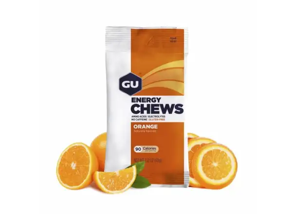 GU Energy Chews cukríky Orange 60 g