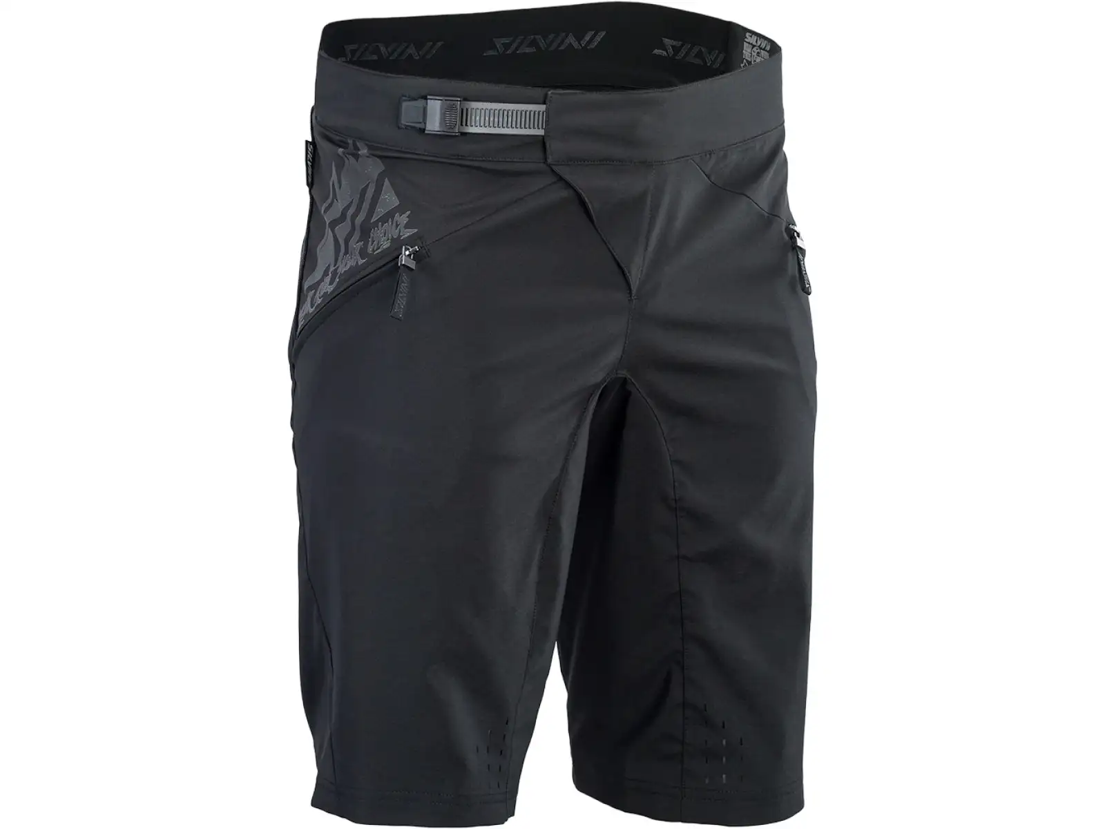 Silvini Fabriano pánske kraťasy Black