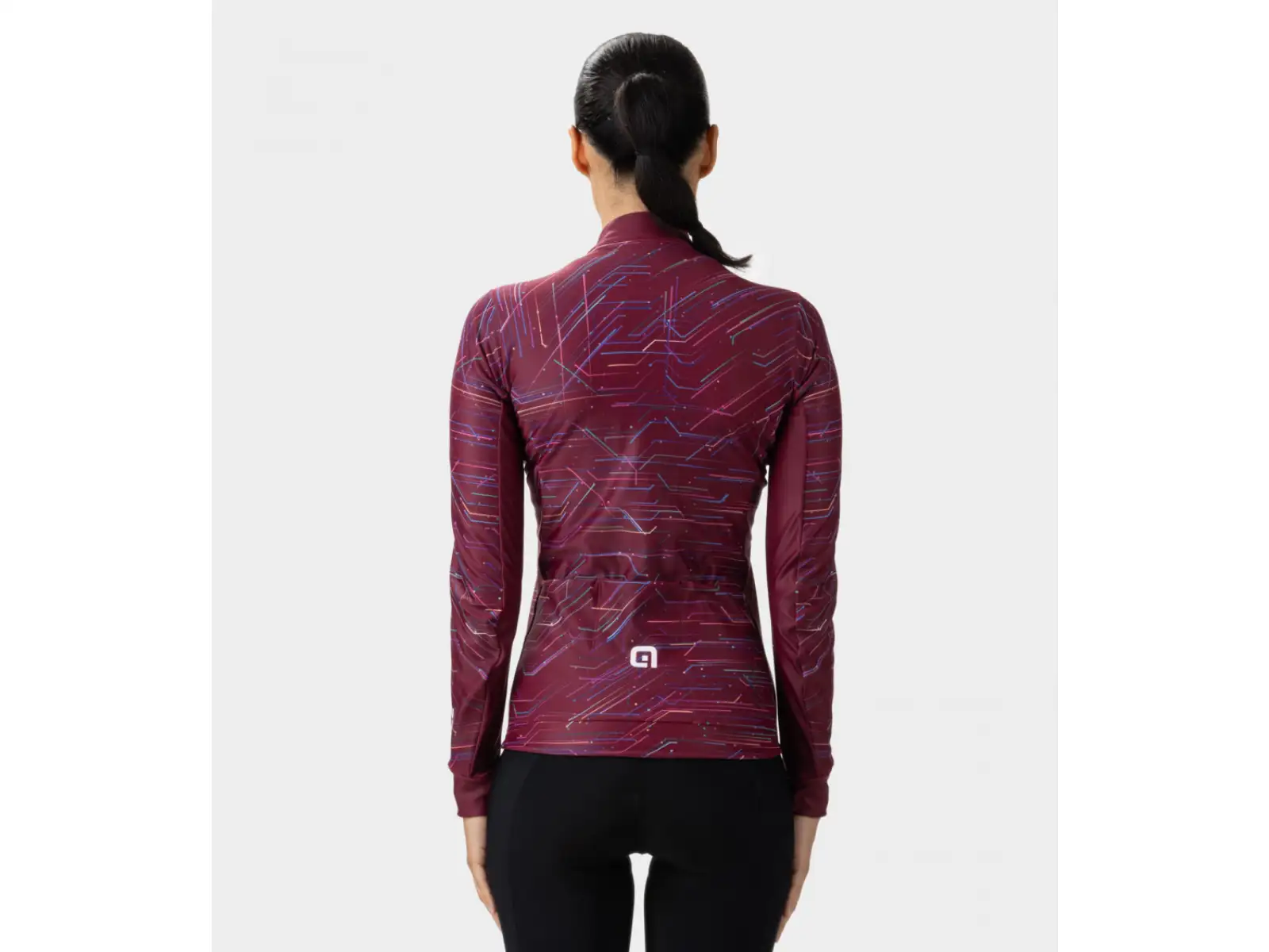 Alé Byte PR-E dámsky dres dlhý rukáv Bordeaux