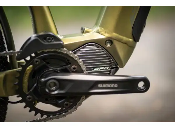 Superior eXR 6090 Touring trekingový e-bike Matte Olive Metallic/Chrome Silver