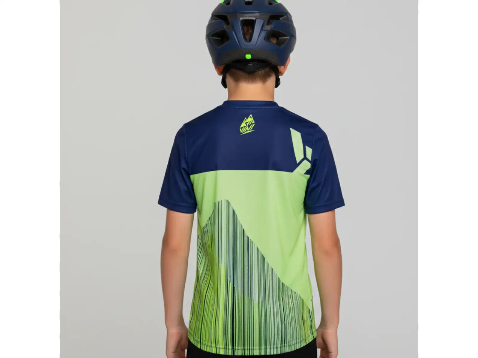 Silvini Denni detský dres krátky rukáv Blue Green