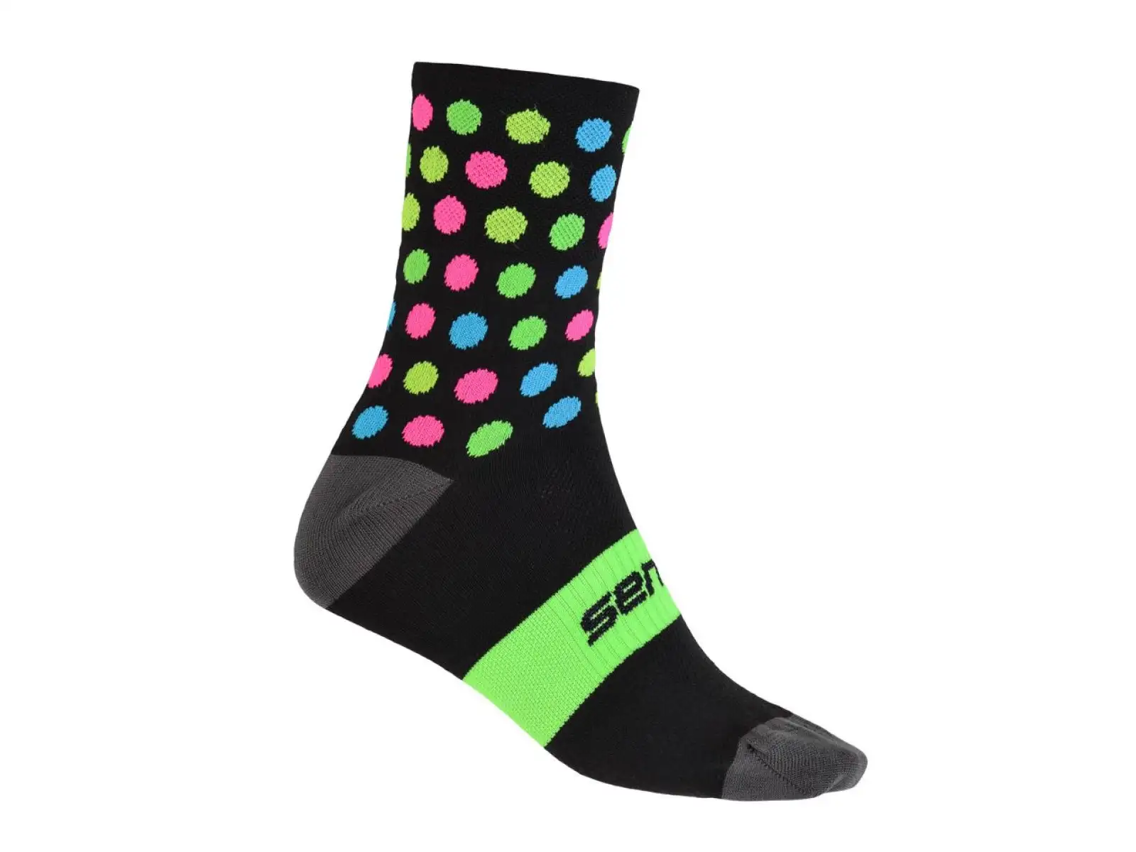 Sensor Dots ponožky čierna/Multi