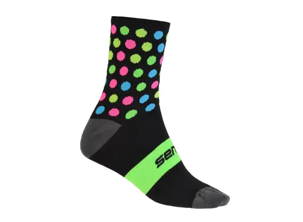 Sensor Dots ponožky čierna/Multi