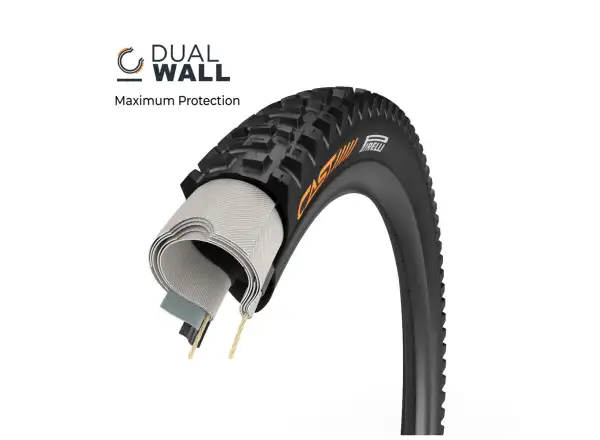 Pirelli CAST Antagonist DW, SmartEVO DH, 29x2.4, MTB plášť čierny