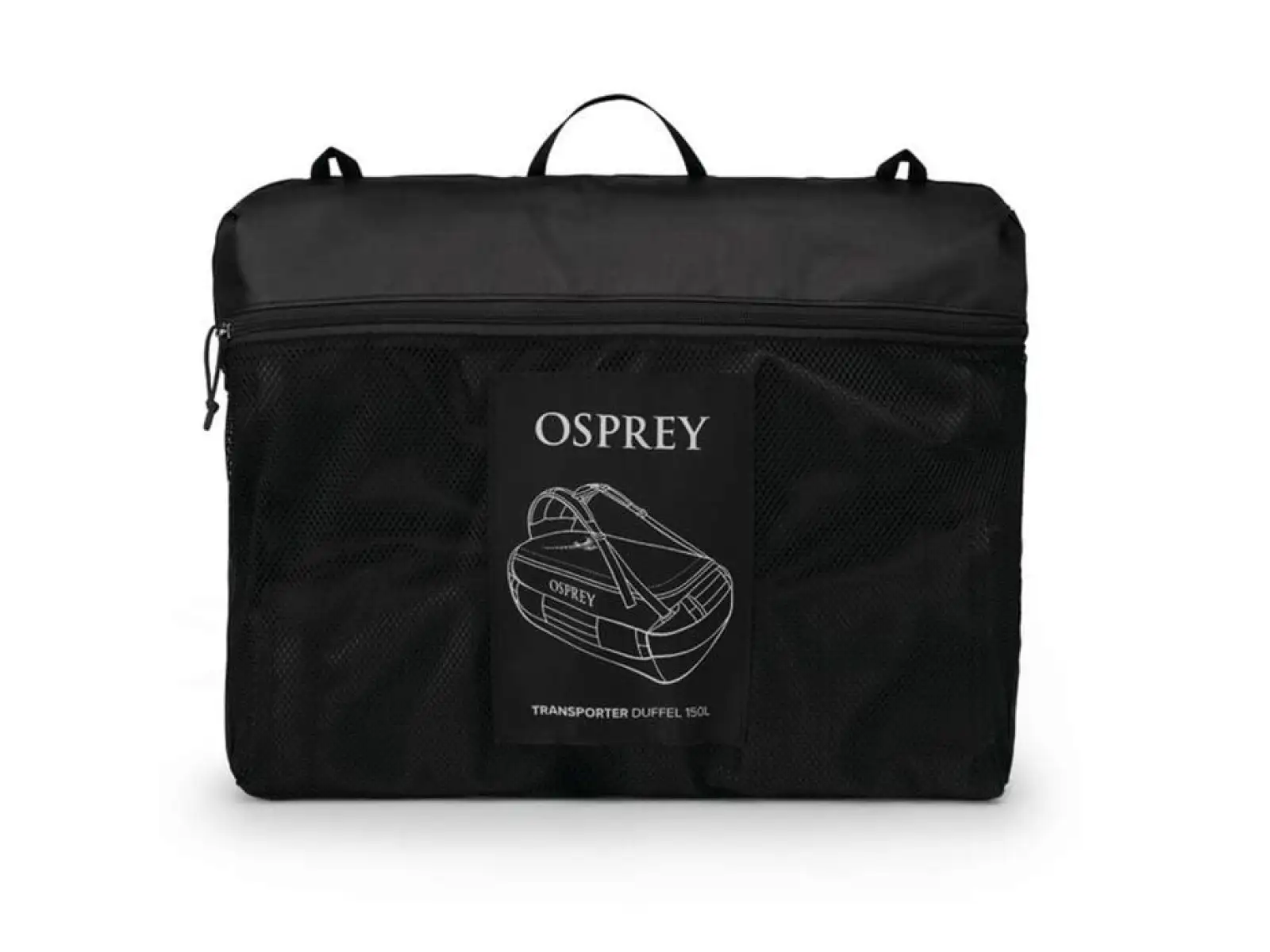 Osprey Transporter Duffel 150 cestovná taška Raven Black