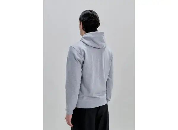 POC Zip Hoodie mikina na zips s kapucňou Grey Melange