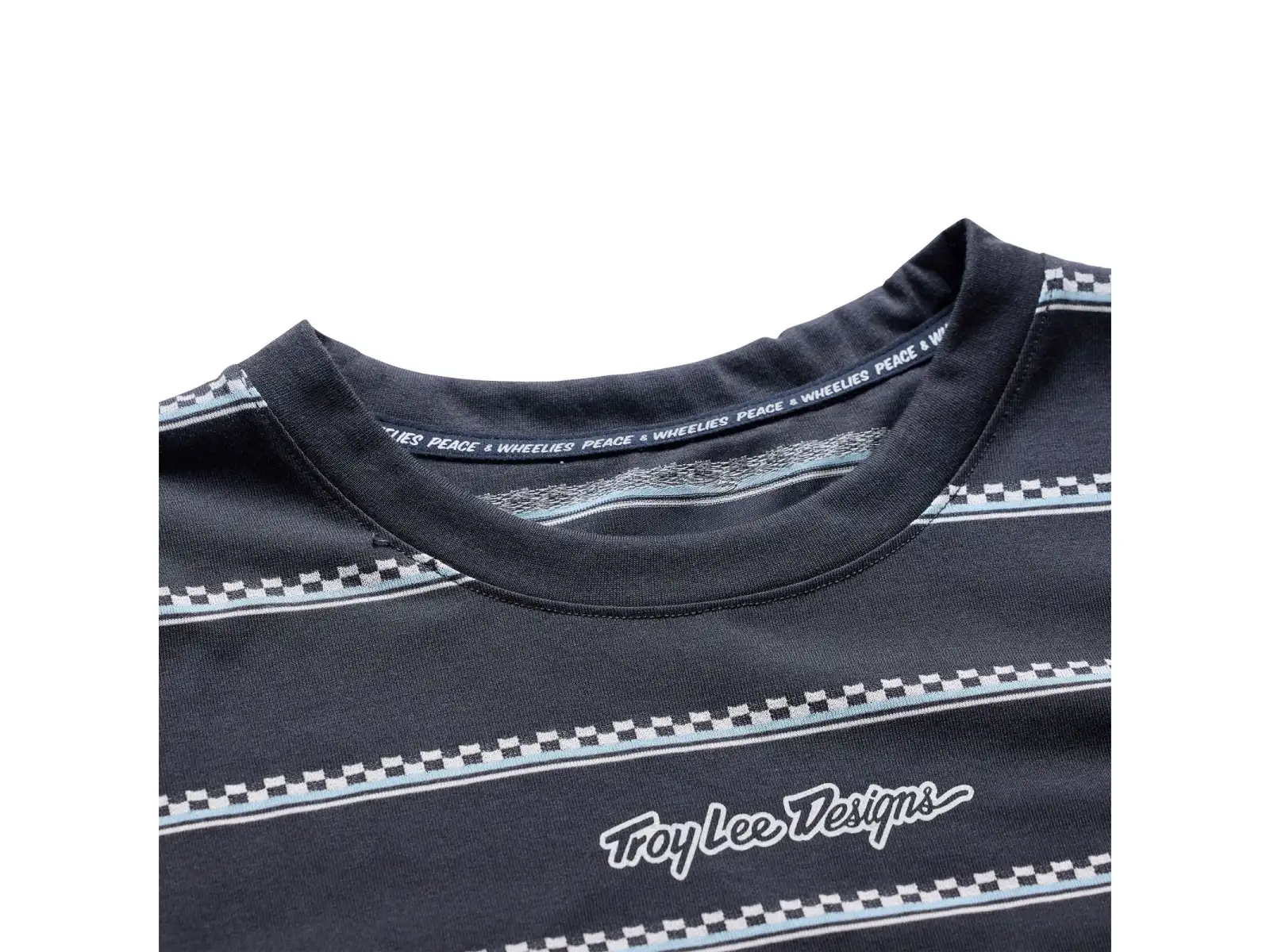 Troy Lee Designs Skyline Ride pánsky dres krátky rukáv Checked Out Carbon