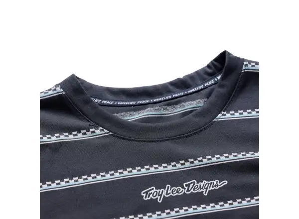 Troy Lee Designs Skyline Ride pánsky dres krátky rukáv Checked Out Carbon